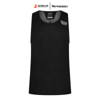 PRESSIO - Men - Elite Singlet - Black/Silver PRESSIO - Men - Elite Singlet - Black/Silver